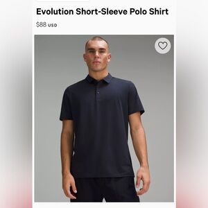 Lululemon Navy Blue Polo